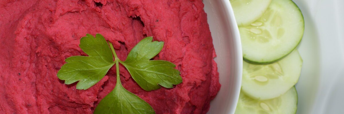 Ridiculously Good Red Beet Hummus