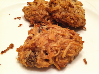 Toasted Coconut Raisin Rounds